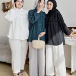 Lavia Blouse in Broken White